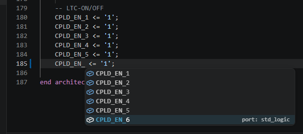 Variable Completion